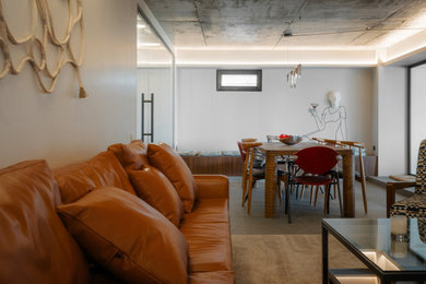 Inspiration for an eclectic home design remodel in New York