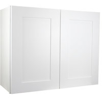 Cabinet Mania White Shaker Kitchen Wall Cabinet 36"x42"x12"