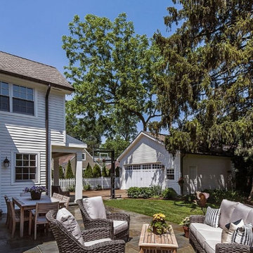 Poppleton Park 2-Story Home Addition and Exterior Renovation in Birmingham, MI