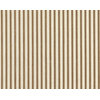 Rectangle Pillow Suede Brown Ticking Stripe