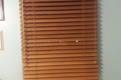 Wood blinds also have cordless now!