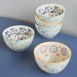moorish deep bowls - Bowls