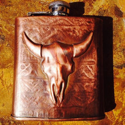 Copper Flask - Wine And Bar Tools