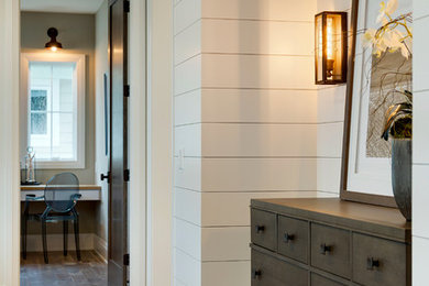Elegant entryway photo in Minneapolis