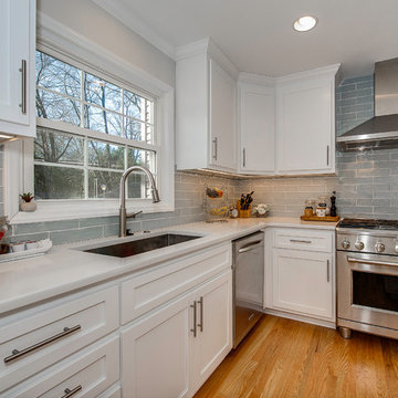 Split level home remodel