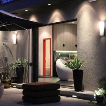 Hollywood backyard