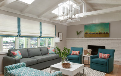 Room of the Day: Soothing and Sunny Living Room