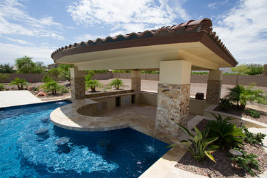 Southwest pool photo in Phoenix