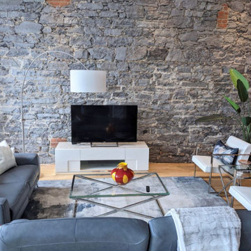Living room open-concept in Old Montreal