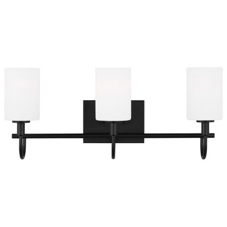 Visual Comfort Studio-4457103-112-Three Light Bath Vanity, Oak Moore