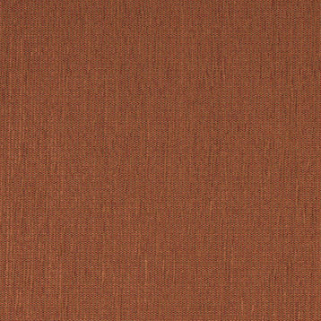 Burnt Red Textured Chenille Contract Grade Upholstery Fabric By The Yard