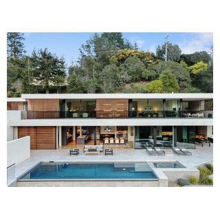 Pool Area and Facade - Modern - Exterior - San Francisco - by Citidev ...