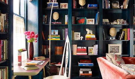 Decorating: Turn Your Bookcase into a Colourful Focal Point