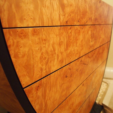 Vessel sink vanity
