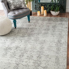 50 Most Por 8 X 11 Area Rugs For 2018 Houzz Nuloom Meade Area Rug Silver 7 10 X10