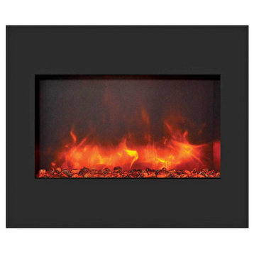 Zero Clearance Series Built-In Electric Fireplace, 30"