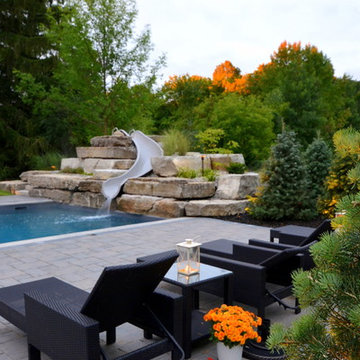 A modern back yard play-land