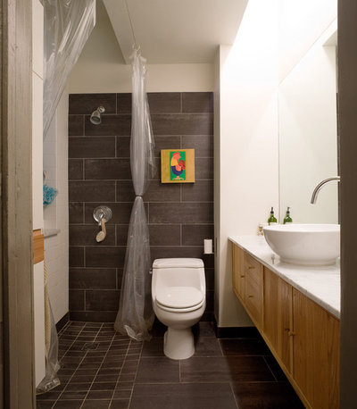 Современный Ванная комната by zpd+a and roomTEN design