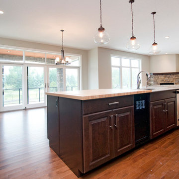 Custom Home with Beautiful Kitchen