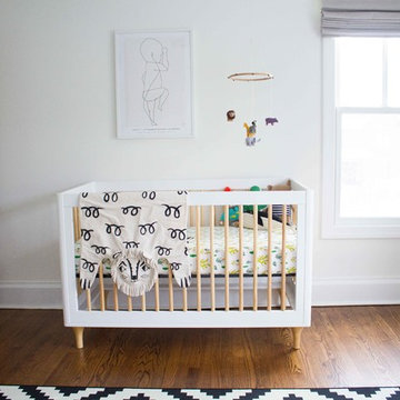 Scandinavian nursery interior design