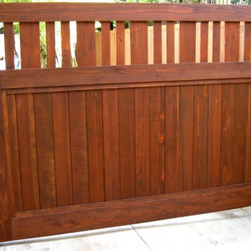 Redwood Gate - Automatic Opener