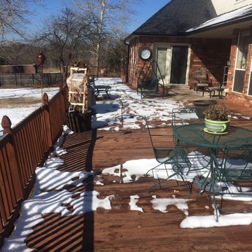 Retaining wall Patio
