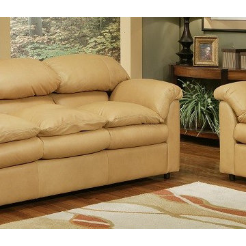 Leather Sofas & Leather Living Room Furniture Sets