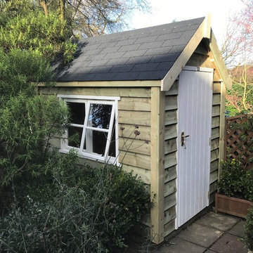 Project complete - Traditional Cosy Shed 7'x5' for Andrew in London
