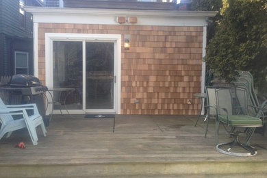 Beach style porch photo in Providence
