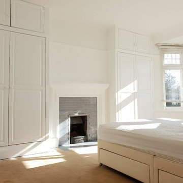 Master bedroom spray painting and decorating work In Southfields SW18 SW London