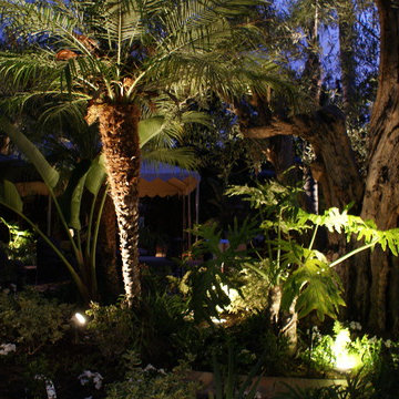 Landscape Lighting - Home in Palos Verdes Estates, CA