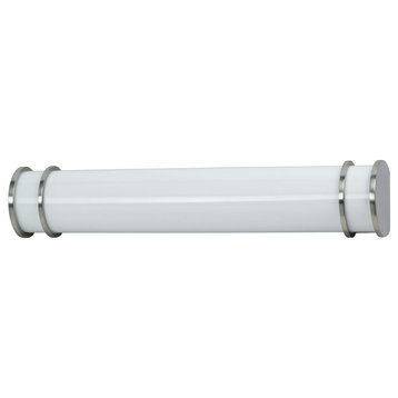 Brushed Steel Metal Vanity Light, La-197M-Bs