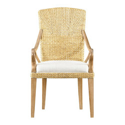 Stanley Furniture - Coastal Living Resort Water&rsquo;s Edge Woven Arm Chair - Dining Chairs