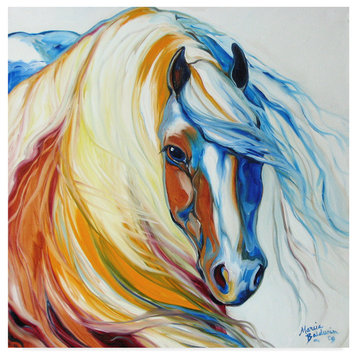 Marcia Baldwin 'Gypsy Vanner Dream' Canvas Art, 24"x24"