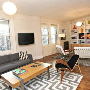 NYC Living/Family/Den Rooms by Designed to Appeal
