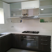 kitchen glass cabinets