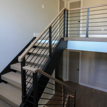Project #52 | Minimalist Open Riser Stairway
