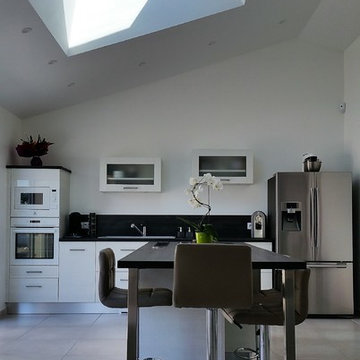 Cuisine contemporaine avec ilôt