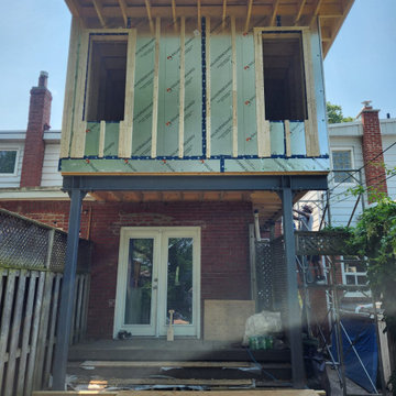 GLEBEMOUNT SECOND FLOOR CANTILEVERED REAR ADDITION