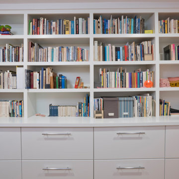 Colorful Basement and Spa Room in Petworth