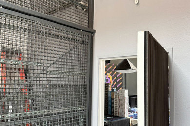 Example of a trendy garage design