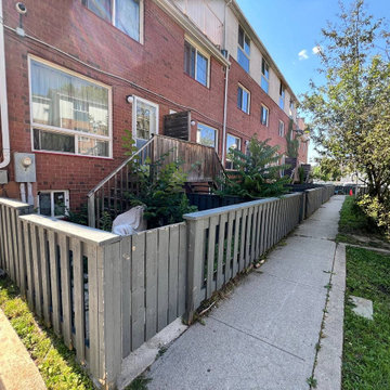 Apartment Complex Fencing in Queen West, Toronto
