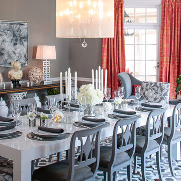 Custom Fabric Applications from Robert Allen at Paul Schatz Furniture