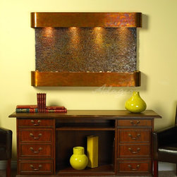 Sunrise Springs Slate Wall Fountain - Indoor Fountains