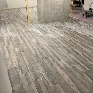 Basement with Speak easy, Theater, Workout room and Lounge area - under constru