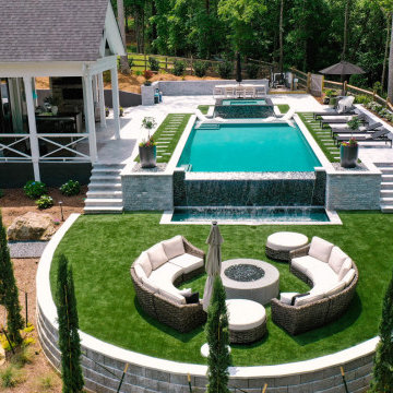 Straight Line Pools