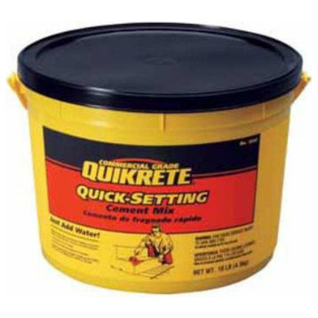 Quikrete® 124011 Commercial Grade Quik Setting Cement Mix, 10 Lbs