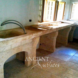 Mediterranean Kitchen Tiles and Stones - Tile