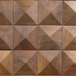 Pyramids - Wood Wall Walnut - Products