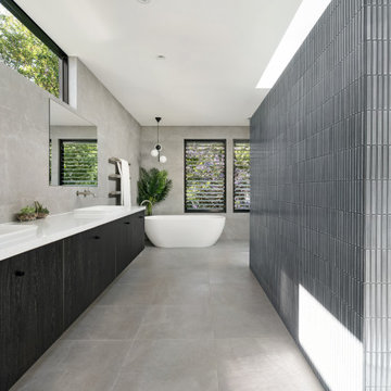 Double Bathroom in Major Renovation of Heritage Home